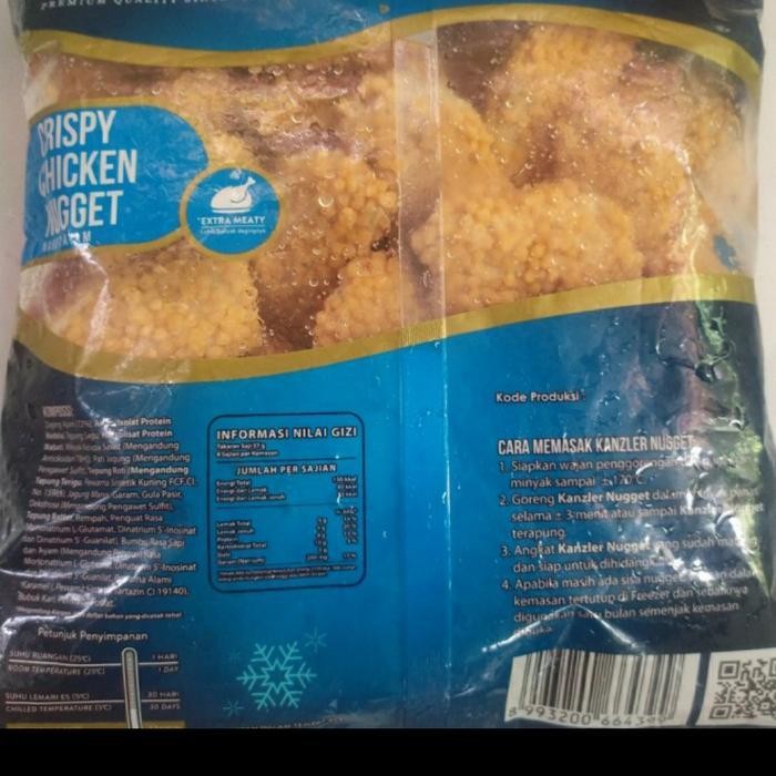 

Ff Kanzler Crispy Chicken Nugget 450Gr