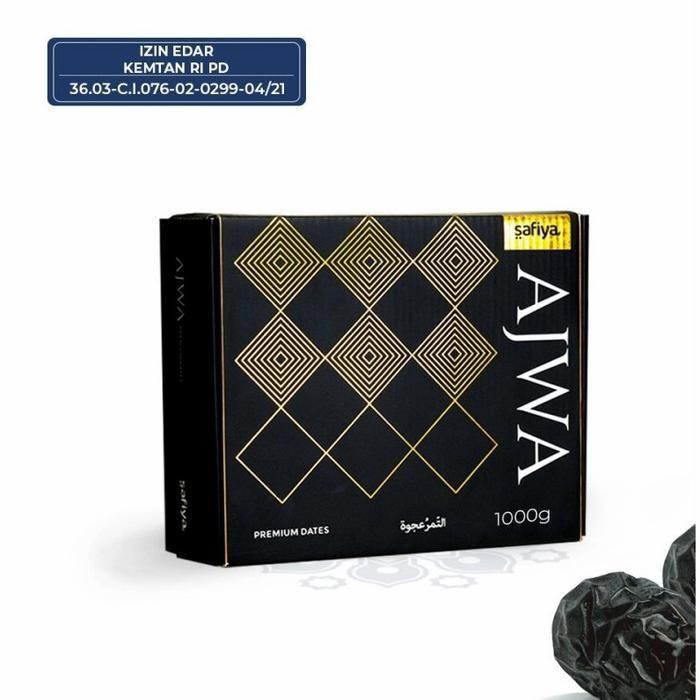 

Rps Kurma Ajwa Al Madinah Safiya 1 Kg Premium ||| Ajwa Al Madinah Fresh