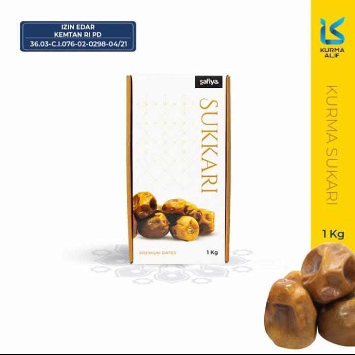 

Rps Kurma Sukari Al Qasiim 1 Kg || Kurma Sukari Safiya 1 Kg Fresh Original