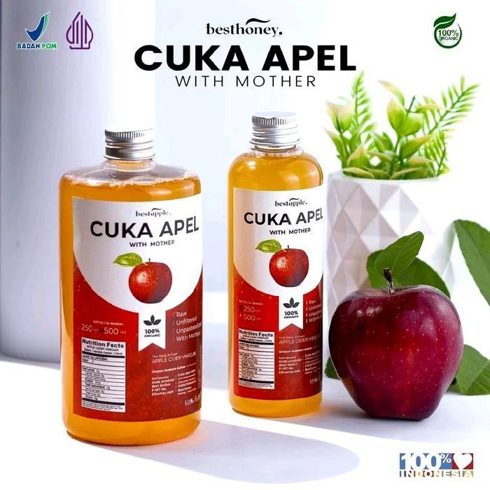 

Rps Best Honey Cuka Apel With Mother 1 Liter Premium - 1 Liter