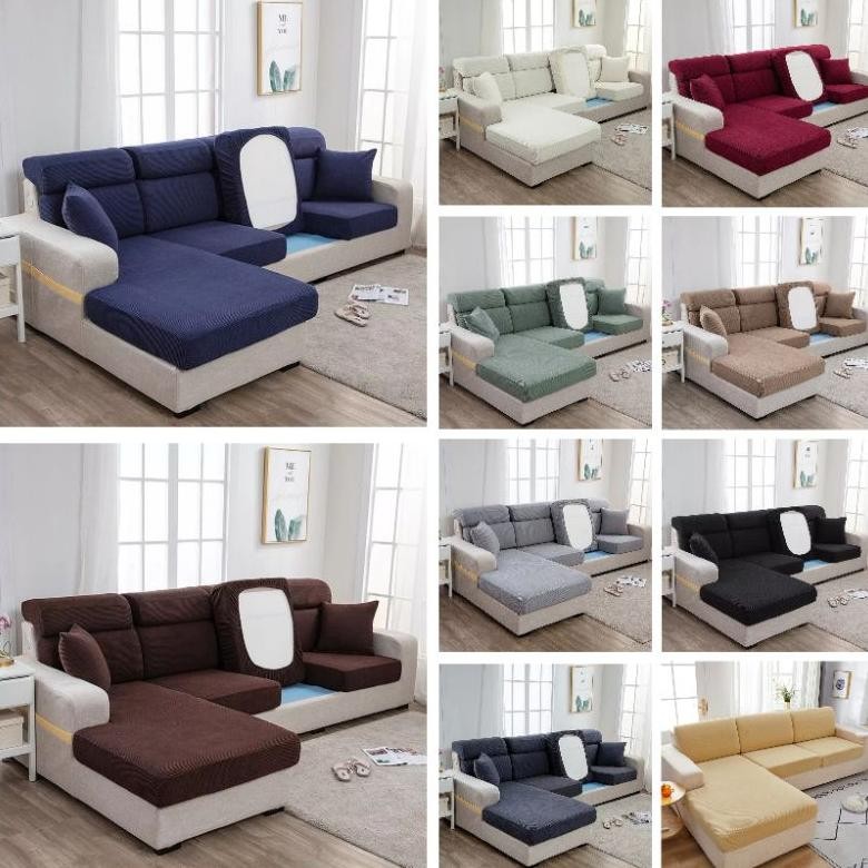 Sarung kursi sofa, Cover kursi sofa Kotak ,Alas Jok Sofa kotak