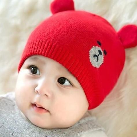 [original] baby hat knitted beanie topi bayi kupluk rajut bayi baby girl baby boy [terlaris] [terbai