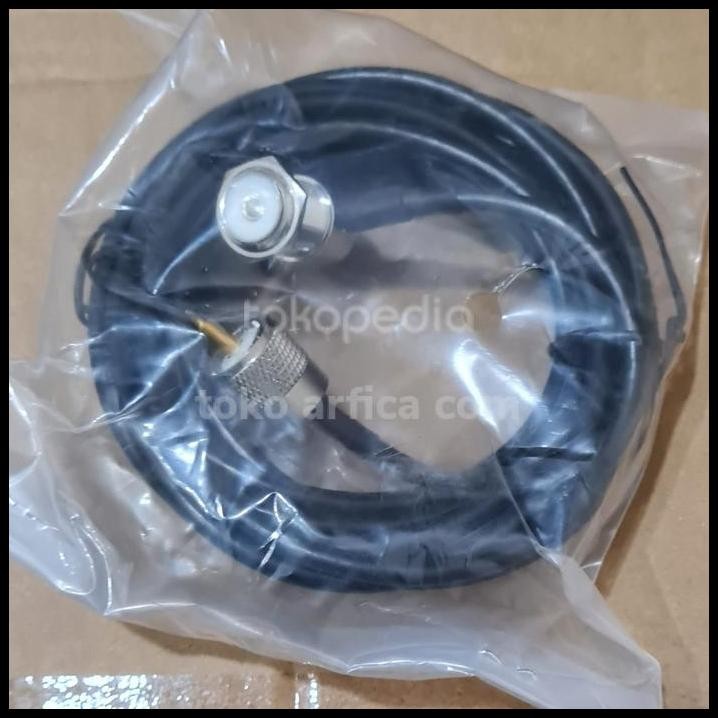 KABEL RADIO MOBILE RG58 PLUS KONEKTOR KABEL MOBIL RG58