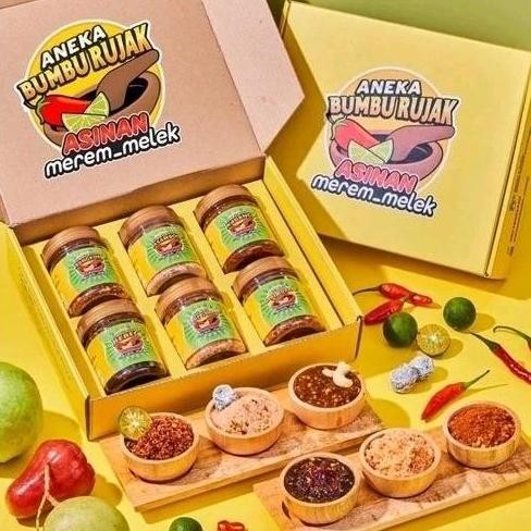 

Aneka Bumbu Rujak ( Isi 6 Toples ) Pasti Ori