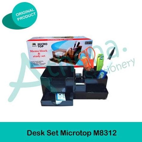 TERSEDIA TEMPAT PENSIL MEJA MICROTOP 8312 DESK SET ORGANIZER ATK KANTOR