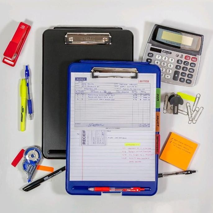 

TERSEDIA BAZIC 1810 CLIPBOARD STORAGE CASE PAPAN UJIAN BENTUK TAS PORTABLE