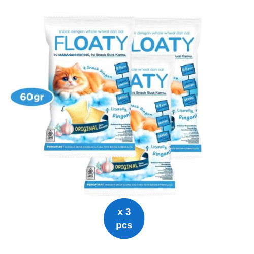 

Floaty Snack Original 60gr x 3 pcs