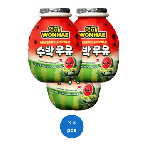 

Wonhae Watermelon Milk 250ml x 3 pcs