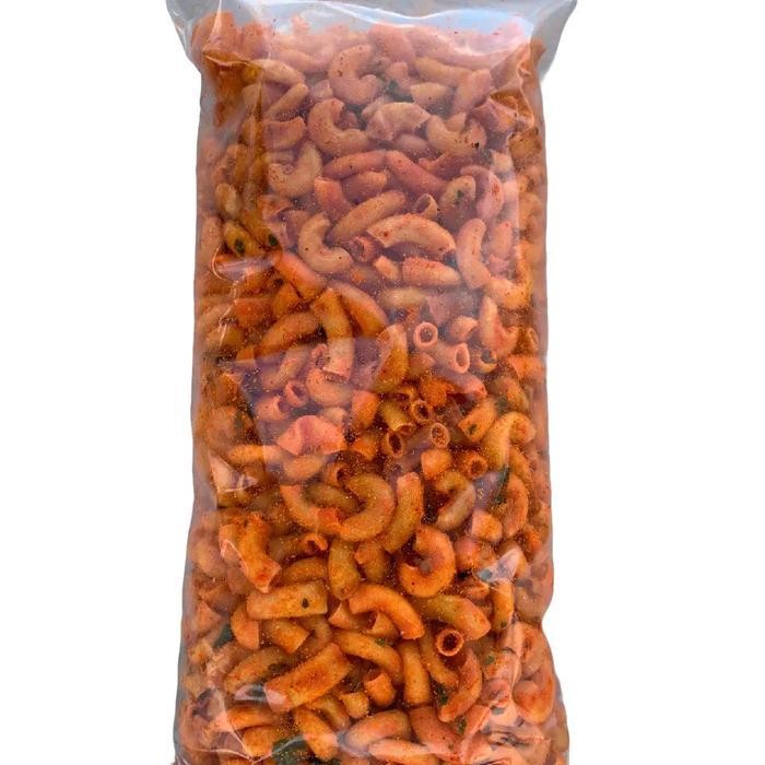 

FF MAKARONI 500 Gram PEDAS MANIS GURIH CIKRUH Snack Cemilan Makanan makaroni makka Camilan Food Macaroni