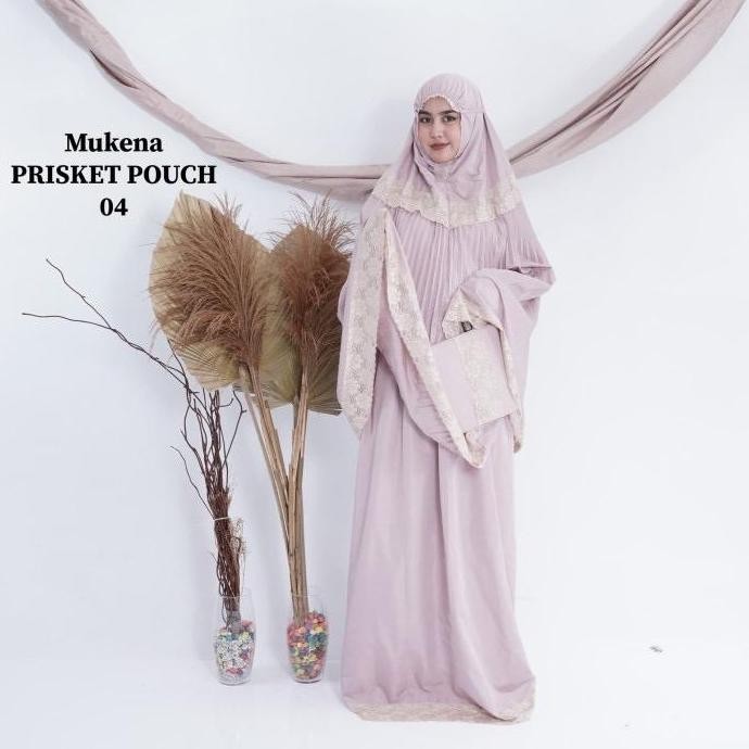 MUKENA CANTIK PRISKET RAJUT WHD KATUN MIKRO