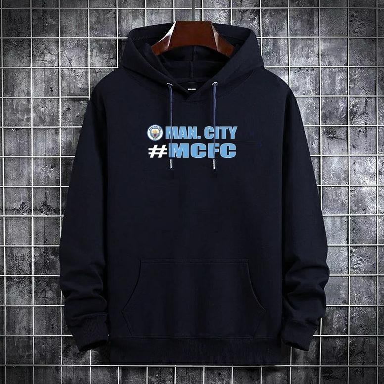 Kuke Sweater Hoodir Manchester City - Jaket Man. City - Sweater City Kec-76