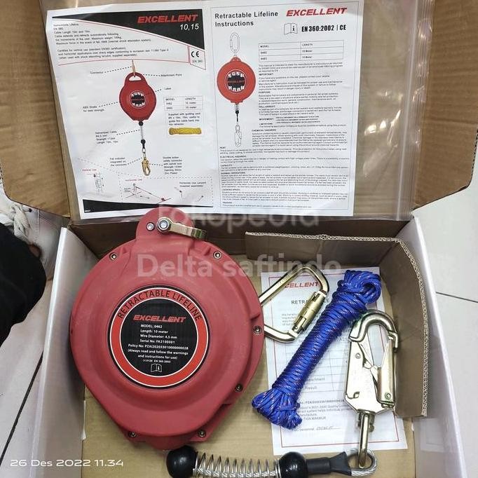 Retractable Lifeline Safety Excellent 0462 Original Co