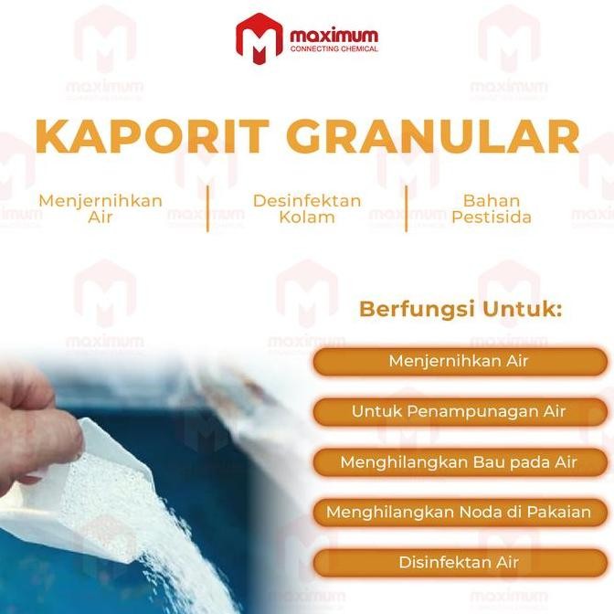 KAPORIT GRANULAR / CHLORINE GRANULAR TCCA 90% GRANULAR - 50 KG