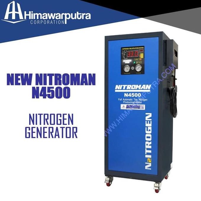 MESIN NITROGEN GENERATOR NEW NITROMAN N4500 [VOUCHER MESIN] ORIGINAL DAN TERPERCAYA