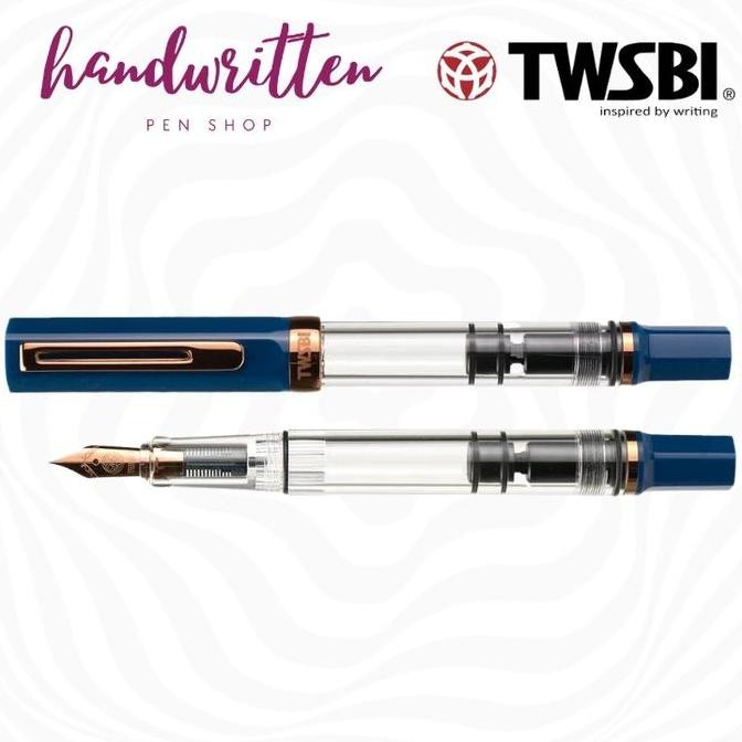 

PROMO! TWSBI Eco Fountain Pen Deluxe Indigo Blue On Bronze