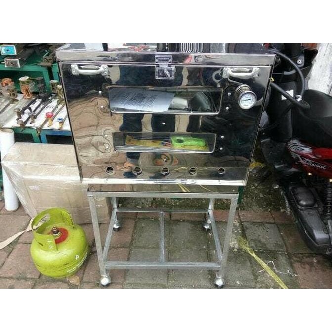 PROMO OVEN GAS STAINLESS LOYANG 40X60X50 COD