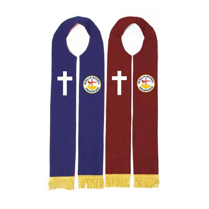 GBI - STOLA BORDIR - COTTON TROPICAL - JOS MIRACLE BANDUNG - MIRACLE - JMB