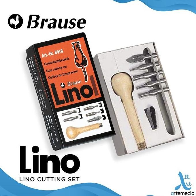 

TERLARIS! Pisau Cukil Brause Lino Cutting Nib Set Block Printing Technique