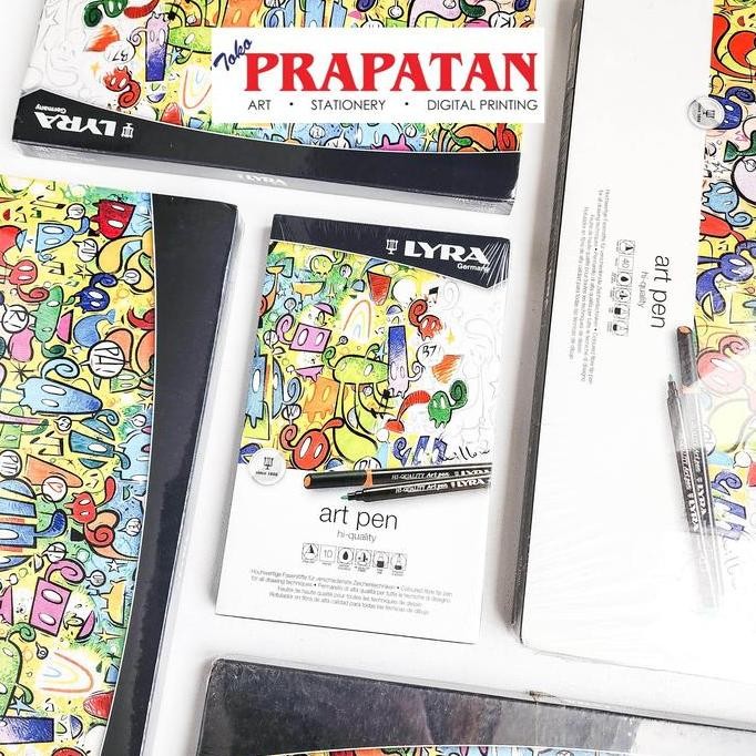 

PROMO! Lyra High Quality Art Pen Set Metal Box