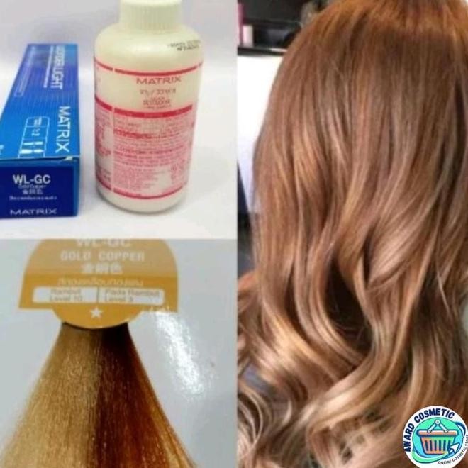 Diskon Matrix Wonder Light Wl-Gc Golden Copper Cat Pewarna Rambut Matrix Wl-Gc Hair Color. Ready
