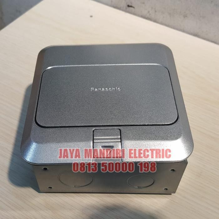 Rs Stop Kontak Lantai Panasonic Stop Usb Charger / Floor Socket Stop Usb