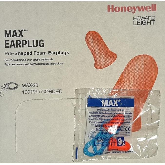 Earplug Honeywell Max 30 Co