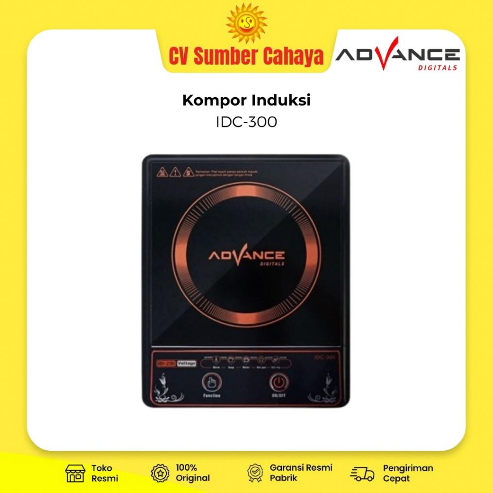 Advance Kompor Listrik Induksi IDC 300 Kompor Induksi IDC 300 IDC 300