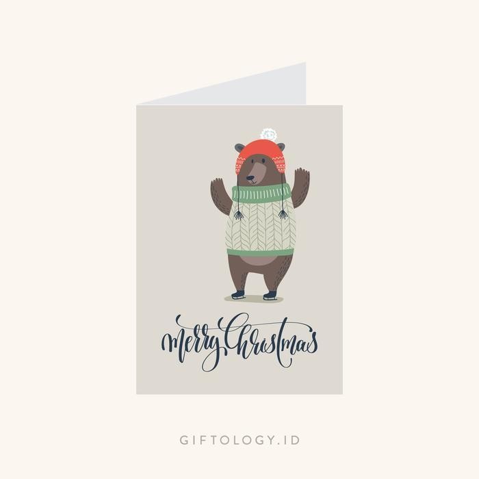 

CJ Christmas Card / Kartu Ucapan Natal - Merry Xmas 09