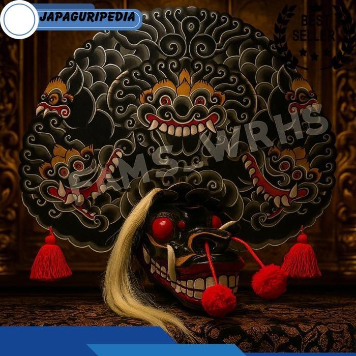 [Real] Barongan Telon Vip Ukuran 22 Full Kayu Barongan Caplokan Kayu Cod