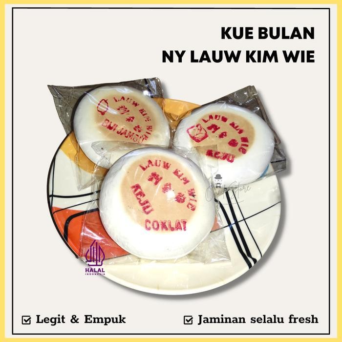 

IX Kue Bulan Mooncake Tiong Cu Pia - LAUW KIM WIE Halal