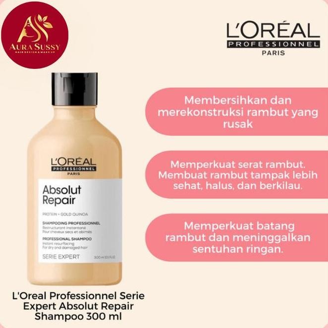 Terbaru LOreal Professionnel Absolut Repair Series | Untuk Rambut Kering Ready
