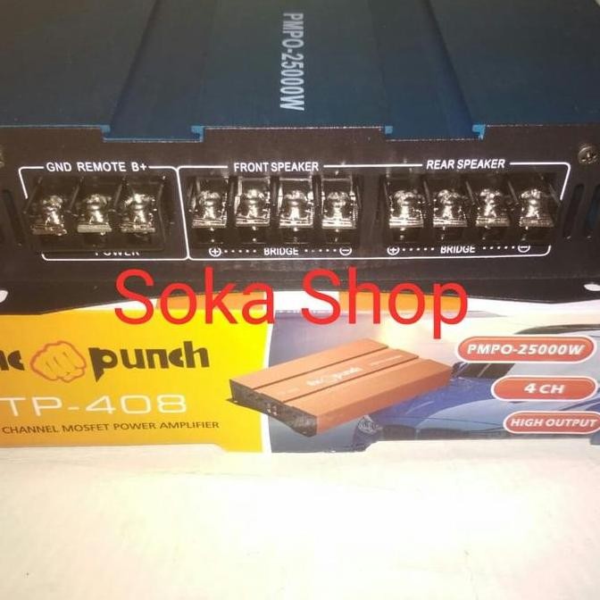 POWER MOBIL 4 CHANEL THE PUNCHTP-4