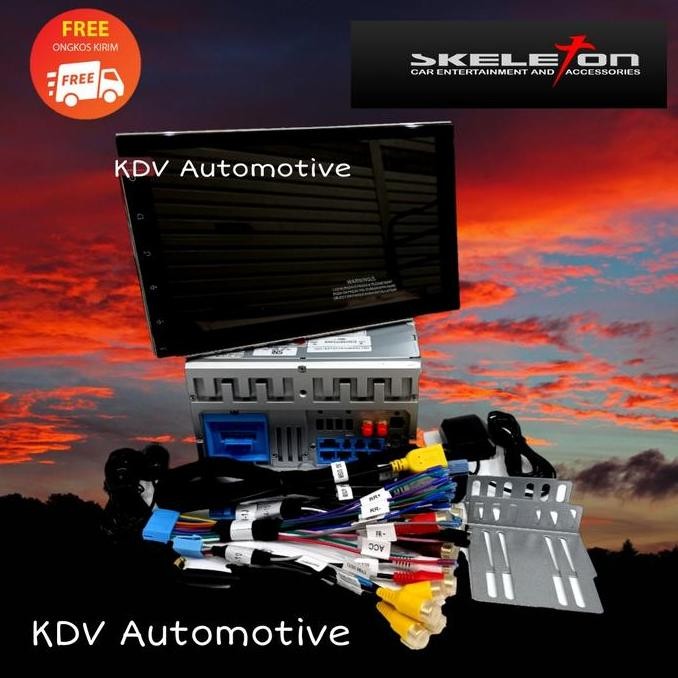 Head Unit Android 10 Inch Skeleton SKT-8176 / Android Skeleton