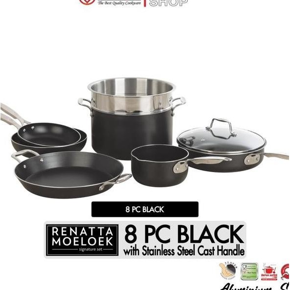 Panci Set 8 Pcs Supra Chef Renatta Moeloek I Cooare Set Supra 8Pcs