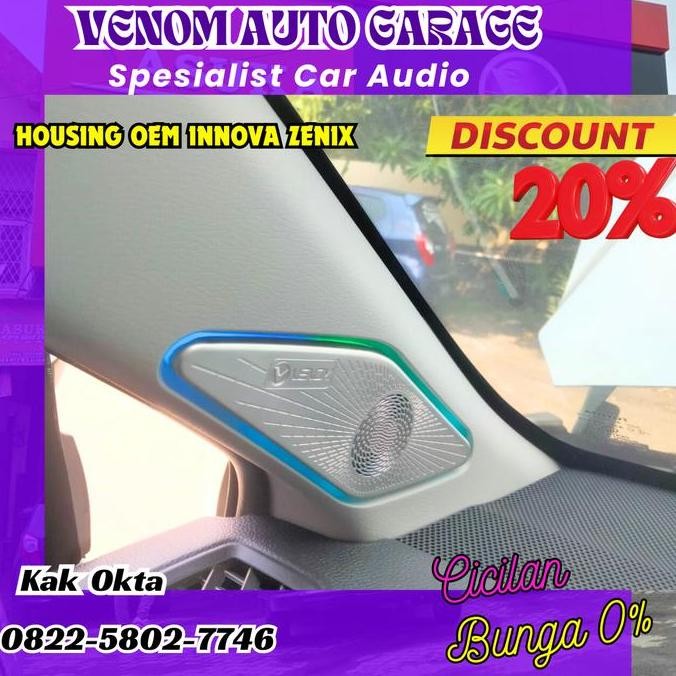 PAKET AUDIO VENOM 3WAY INNOVA ZENIX