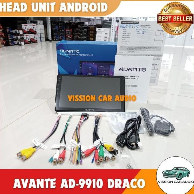 HEADUNIT ANDROID AVANTE DRACO RAM 6/128GB