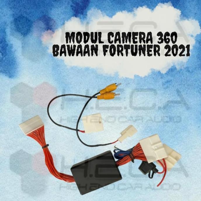 Modul Camera 360 Fortuner 2 Untuk Ganti Head Unit Aftermarket