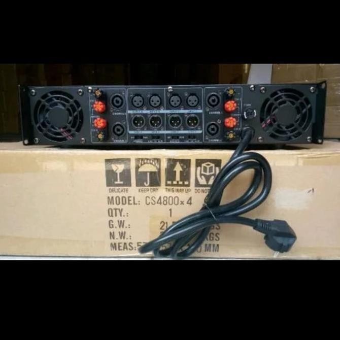 POWER AMPLIFIER PEAVEY CS 4800/CS4800 4CH 4 CHANNEL AMPLIFIER