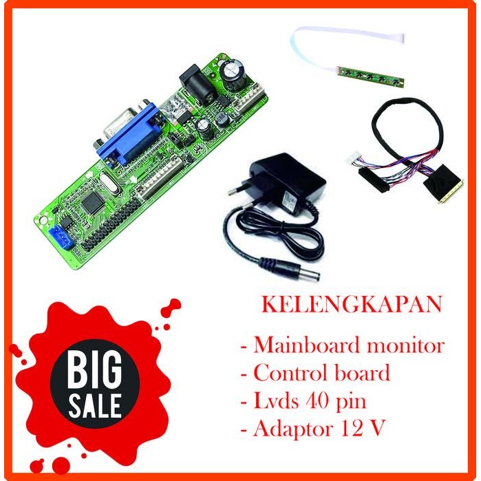UNIVERSAL BOARD MONITOR LED LCD ORIGINAL DAN TERPERCAYA