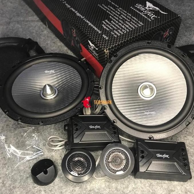 Tensfox Ten 652N 6.5" 2 Way Component Set Speaker 380W