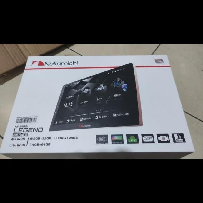 Head unit Nakamichi legend 9 inch ram 2/32 rom 32 Na3102i