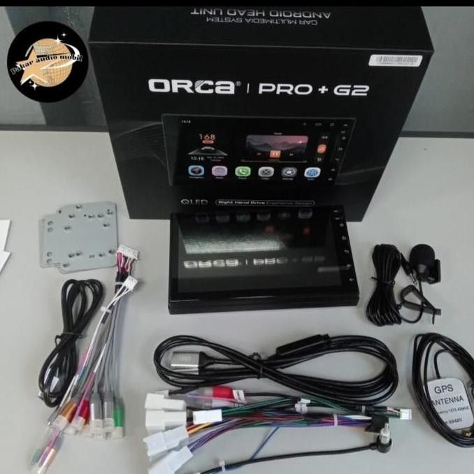 ANDROID ORCA ADR-9988 PRO+ G2 7INCH RAM 4 GB/128 ROOM