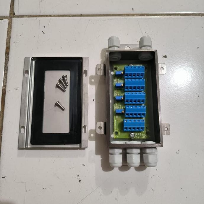 Junction Box Load Cell Timbangan 4 Hole / Junction Box Timbangan Digital 4 Wire  / Terminal Loadcell