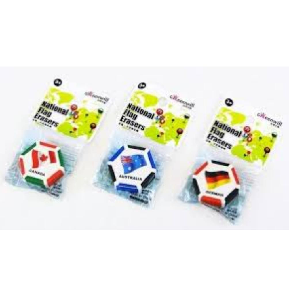 

Penghapus Pensil Bendera Negara Per Box Isi 48 Pcs