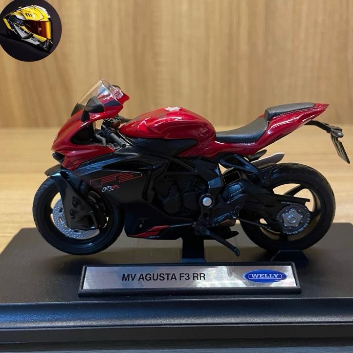 Diecast Miniatur Motor Mv Agusta F3 Skala 118