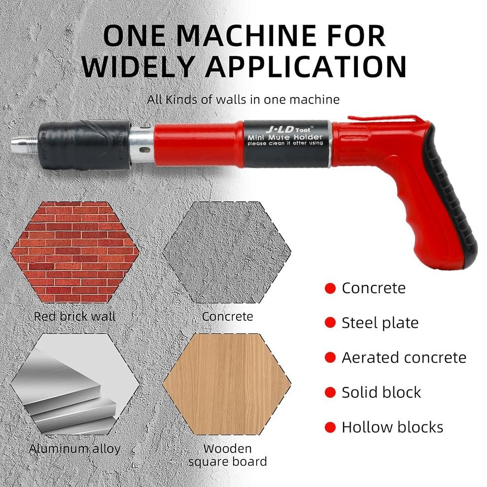 jld JLD Nail Gun rivet tool Pistol Paku Manual