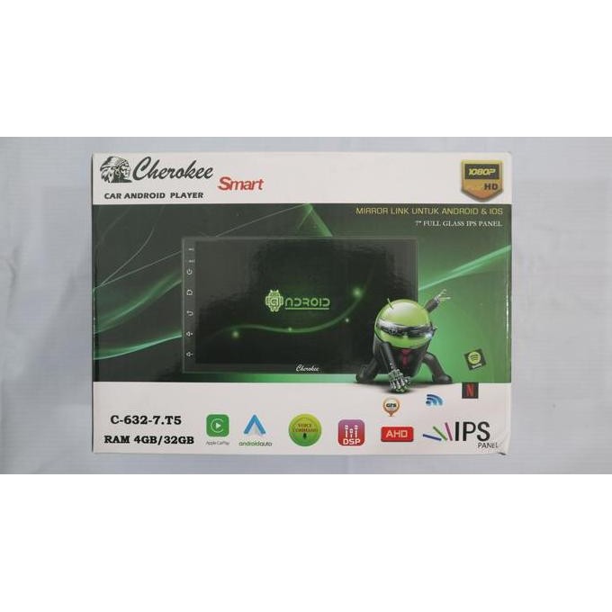 ANDROID HEAD UNIT CHEROKEE 7 INCH RAM 4GB ROM 32GB UNIVERSAL