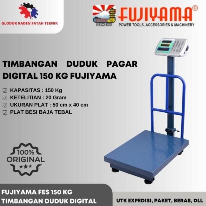 Fujiyama Timbangan Duduk Digital - 150 Kg Co