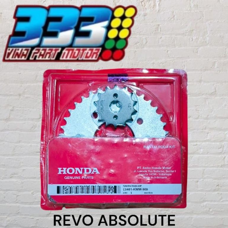 GIR SET REVO ABSOLUTE KWW GIR PAKET ABSOLUTE REVO GEAR SET HONDA REVO ABSOLUTE