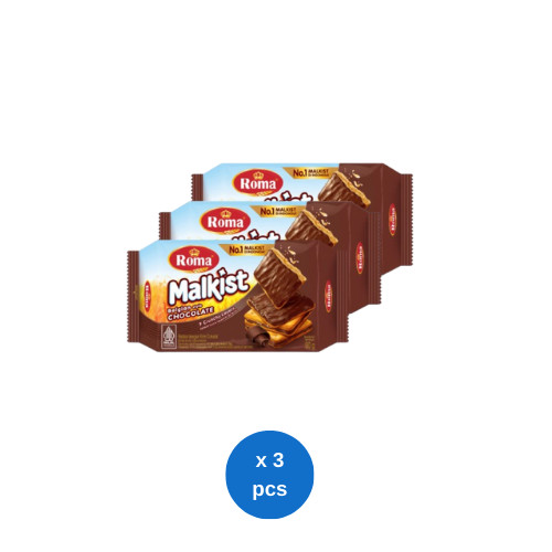 

Roma Malkist Belgian Chocolate 90gr x 3 pcs
